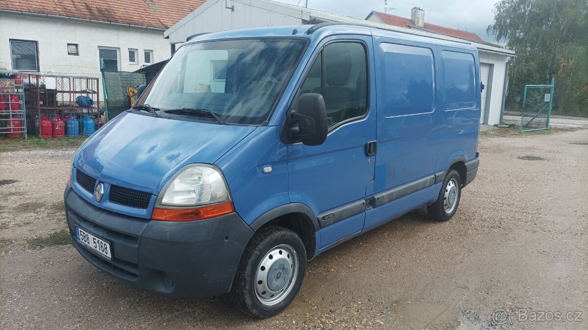 Renault Master 1,9DCi 60kw r.v.2004 nové ČR