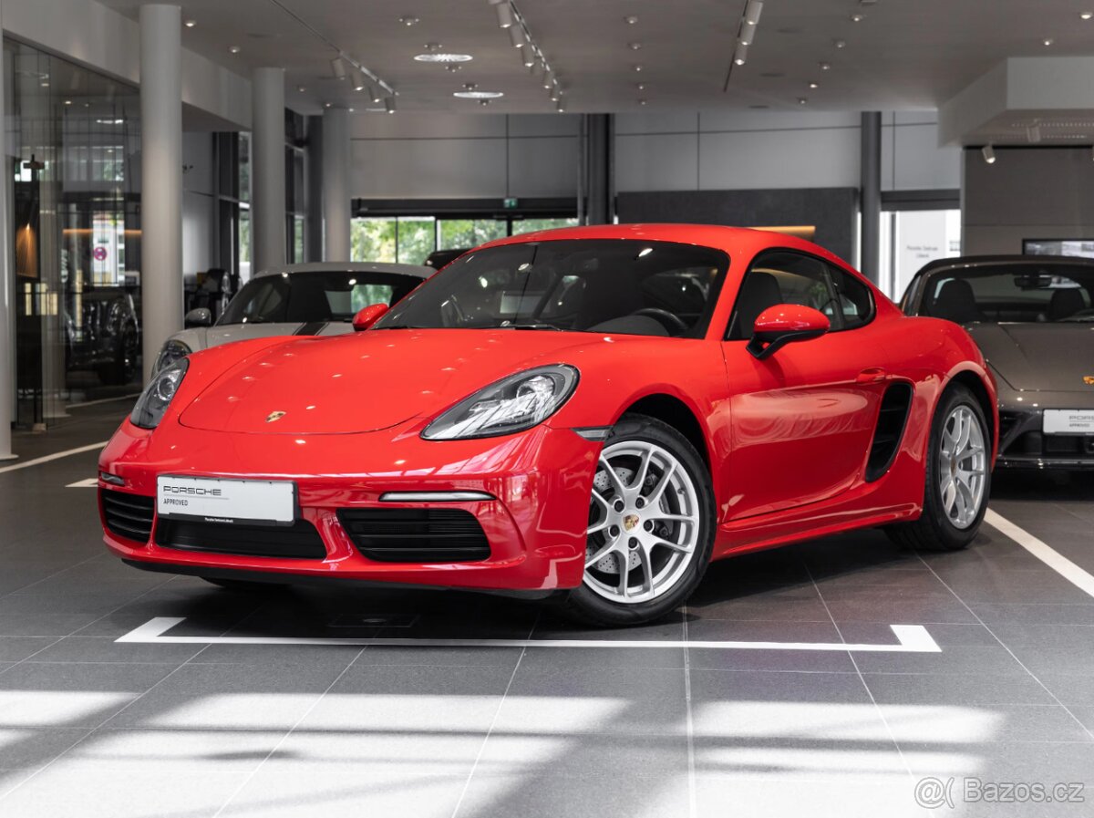 PORSCHE 718 Cayman, 300 koní, roční garance Porsche Approved