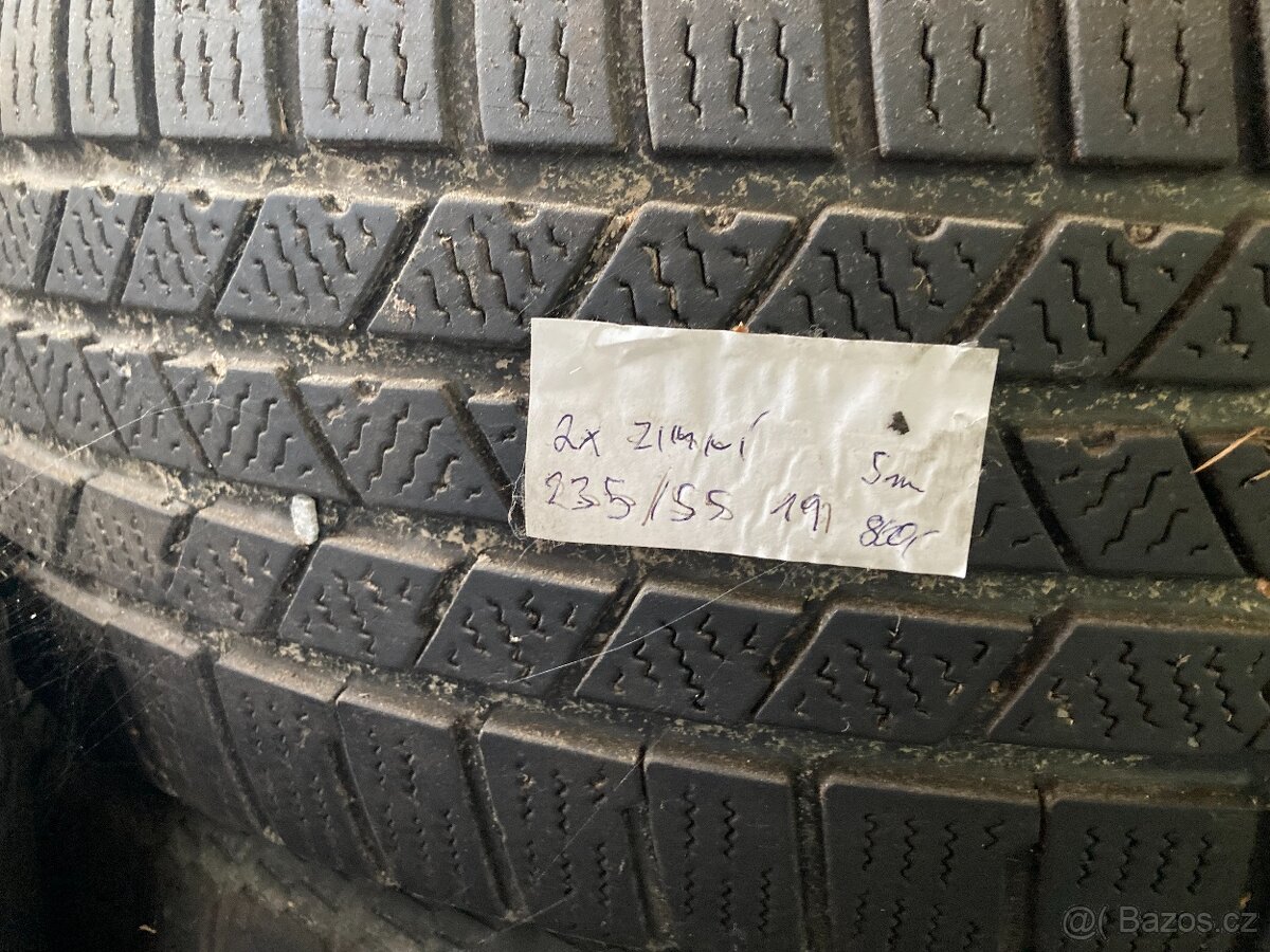 235/55r19 zimní pneu