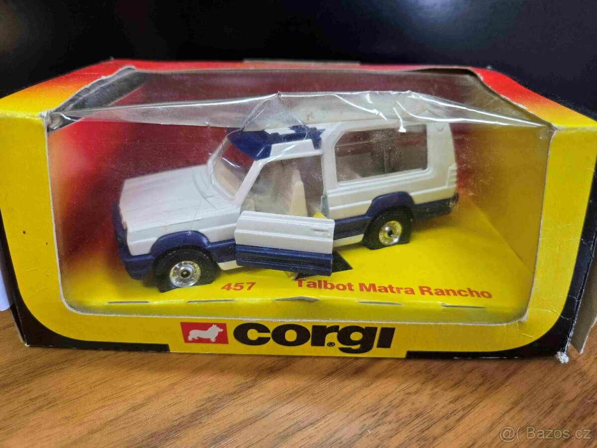 Corgi 457 Talbot Matra Rancho - bílomodrý - málo k vidění