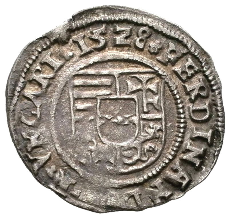 mince stříbro Ferdinand I. Košice