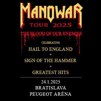 Manowar- The blood of our enemies tour 2025