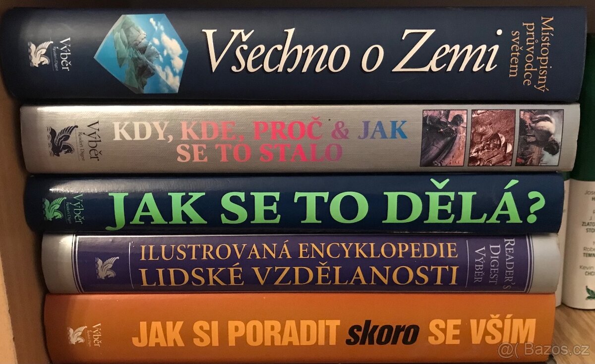 Encyklopedie a naučné knihy z edice Výběr Reader's Digest