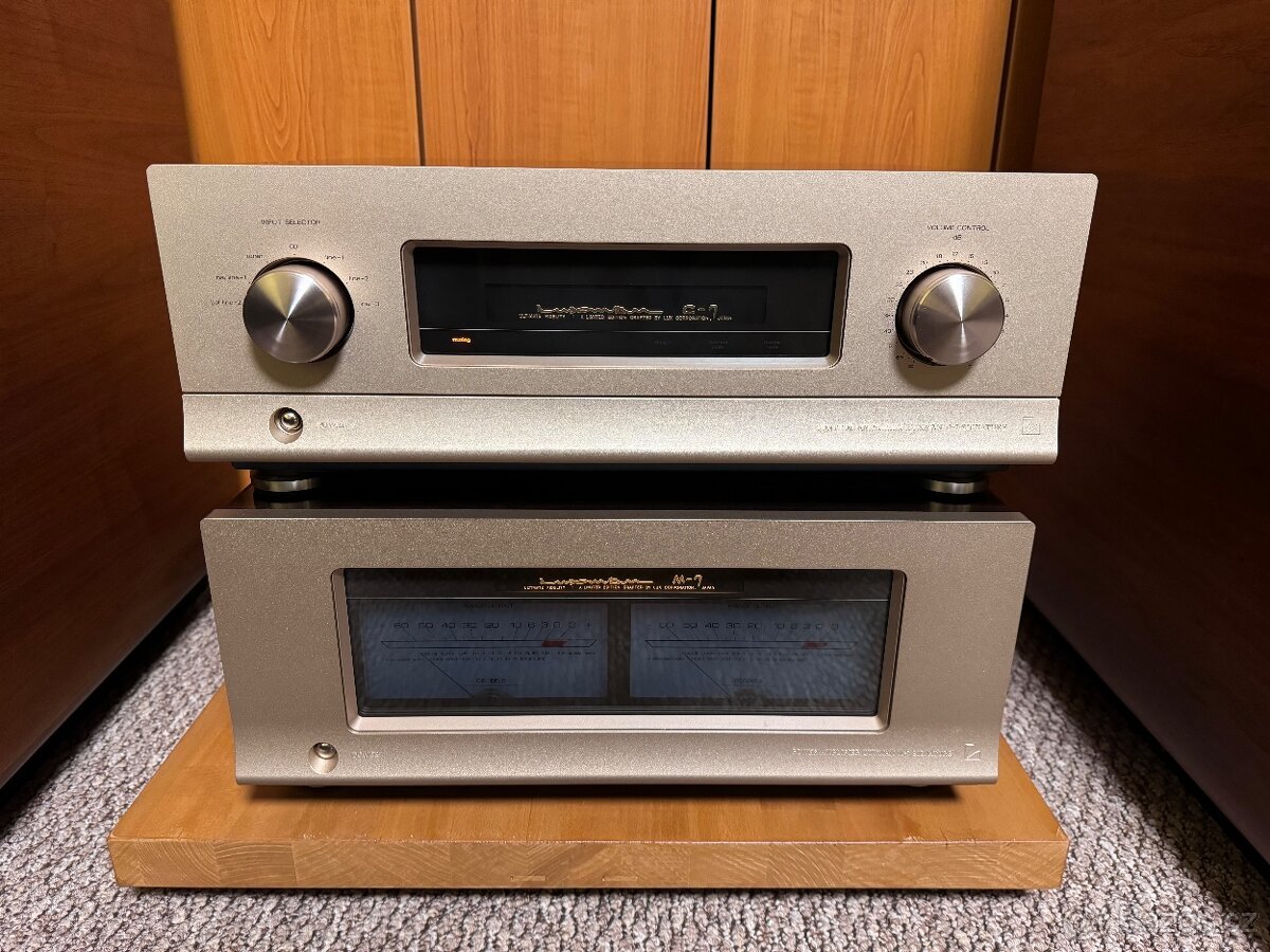 Luxman C-7; M-7