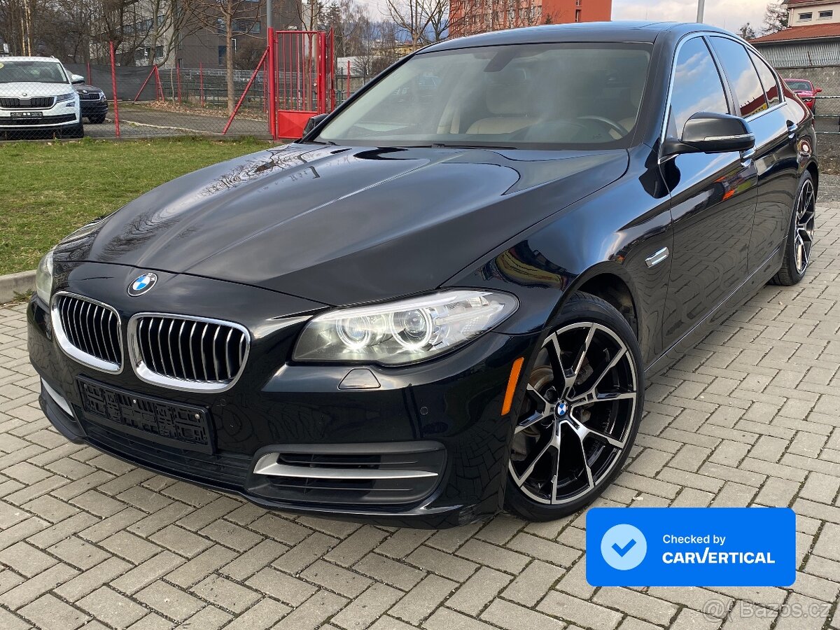 BMW 528i X-drive 180kw--2014 facelift--KŮŽE--AUTOMAT--145tkm