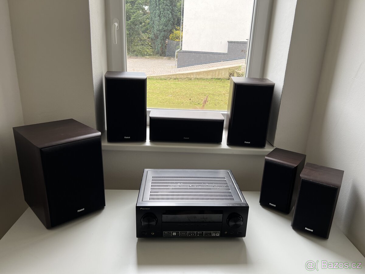 Kompletní domácí kino - AV Receiver Pioneer + 5.1 Magnat