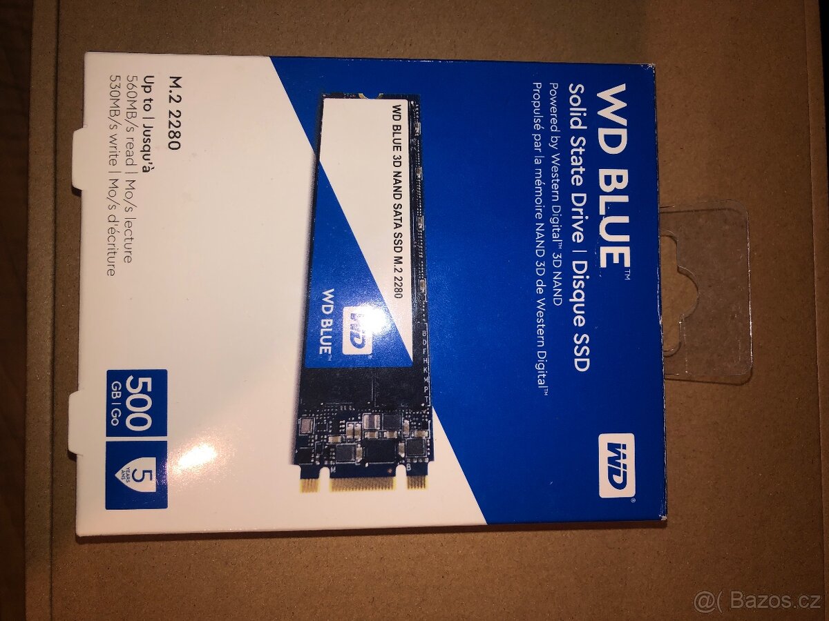 Ssd disk wd blue m.2 500gb