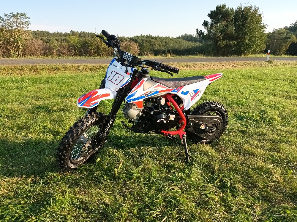 Pitbike Spirit 90ccm 12"/10" Automat červená nová