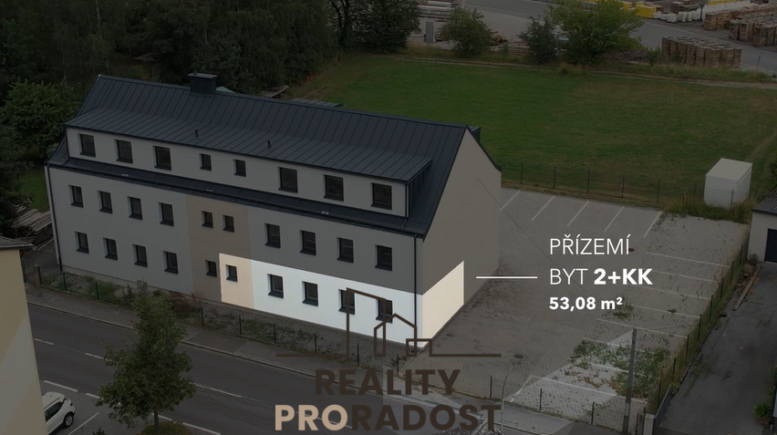 Byt 2+KK 53,08 m² v obci Groß Siegharts - Rakousko