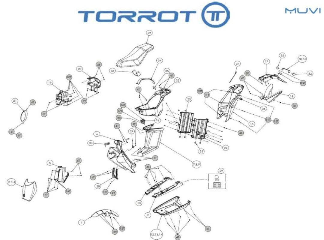 Torrot Muvi City elektrický skútr