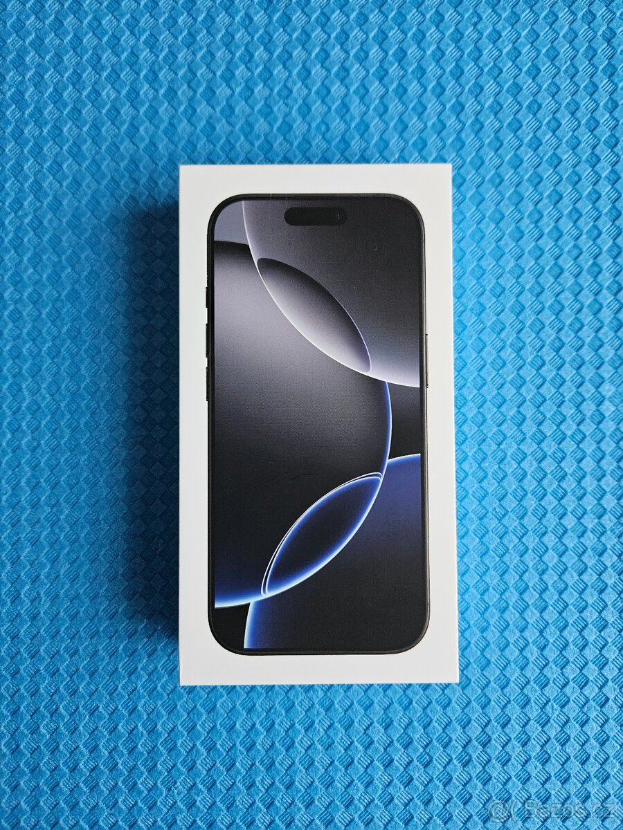 iPhone 16 Pro 128GB černý  NOVÝ NEROZBALENÝ