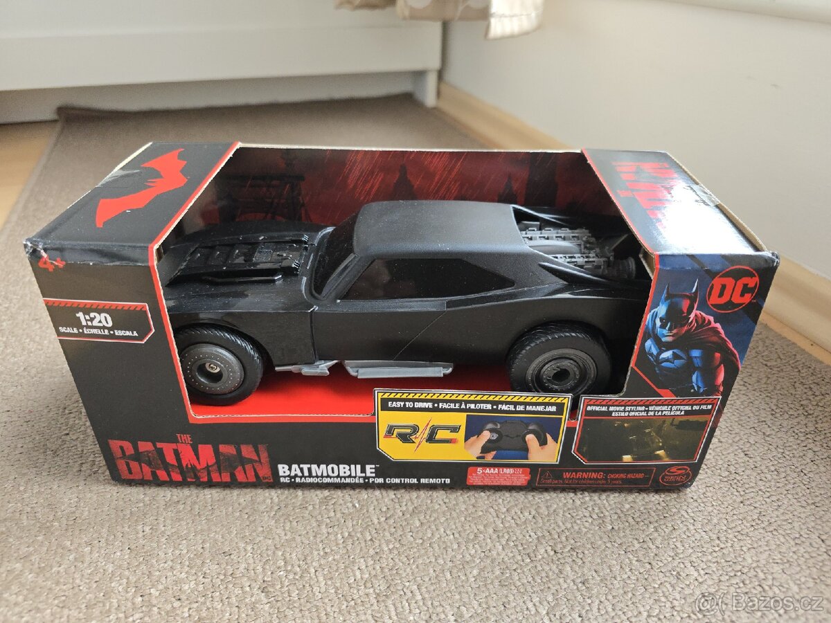 Spin Master Batman Batmobile - jízda po zadním

