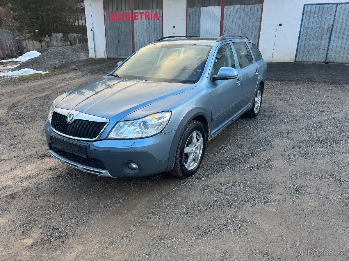 Škoda Octavia Combi Scout 4x4 2.0 TDI