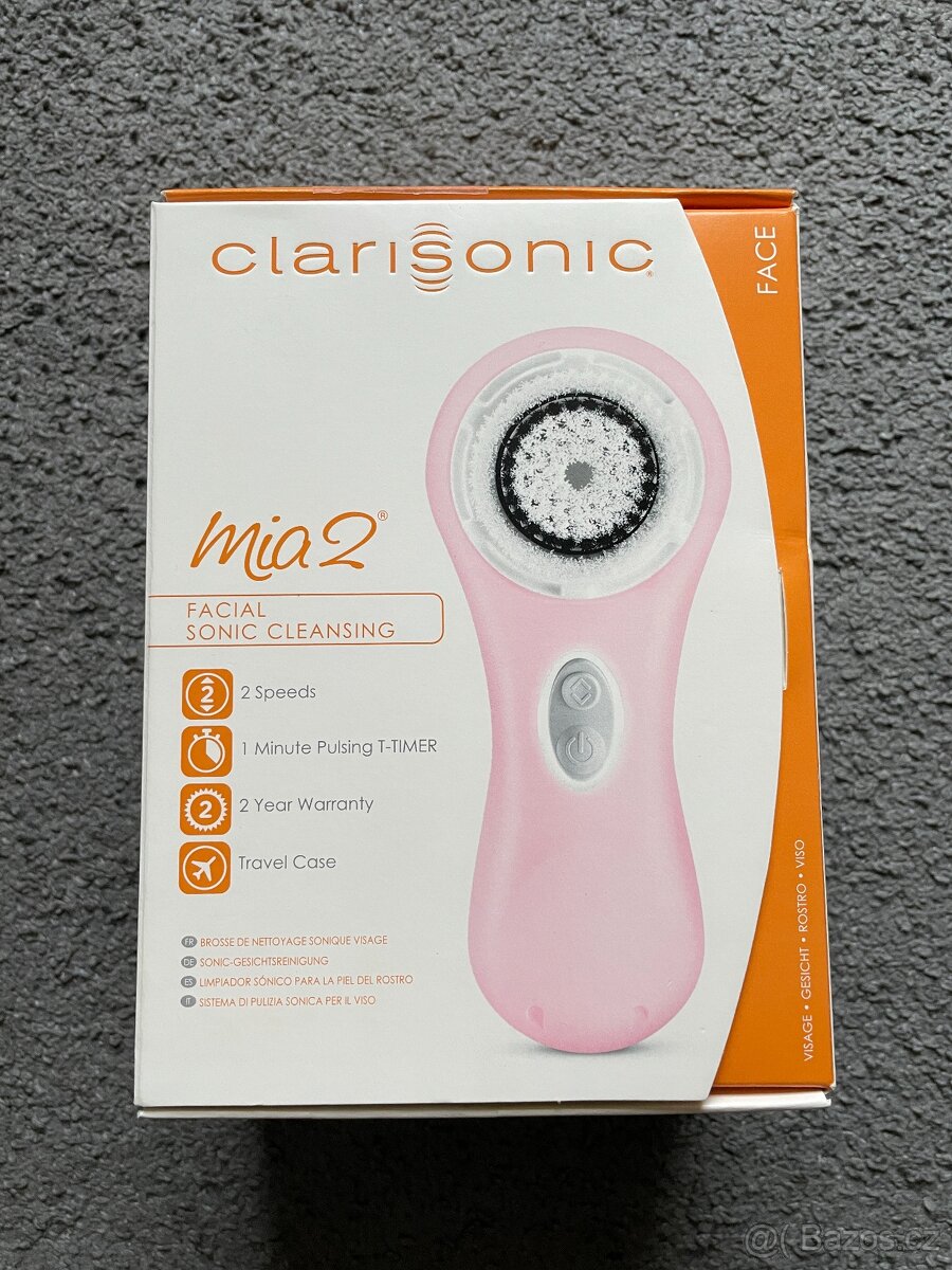 Čisticí kartáček na obličej Clarisonic Mia2