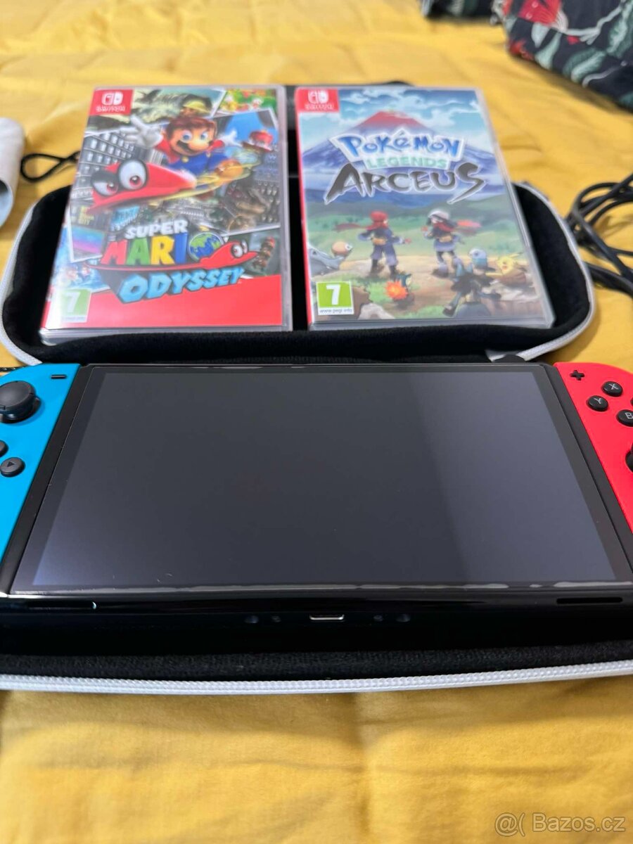 Nintendo Switch (OLED model) Neon blue/Neon red