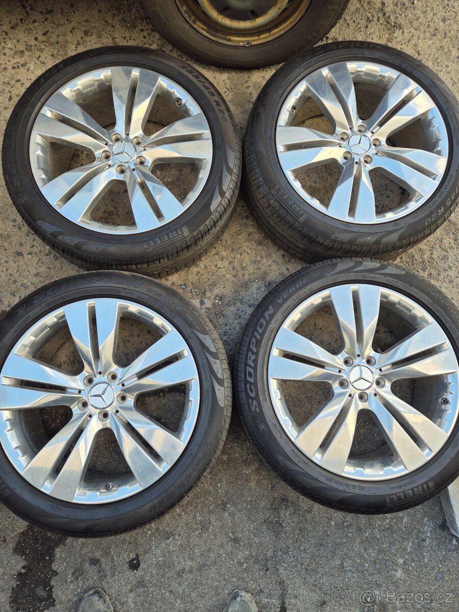 Orig.alu  kola Mercedes  5x112R20"Et-55