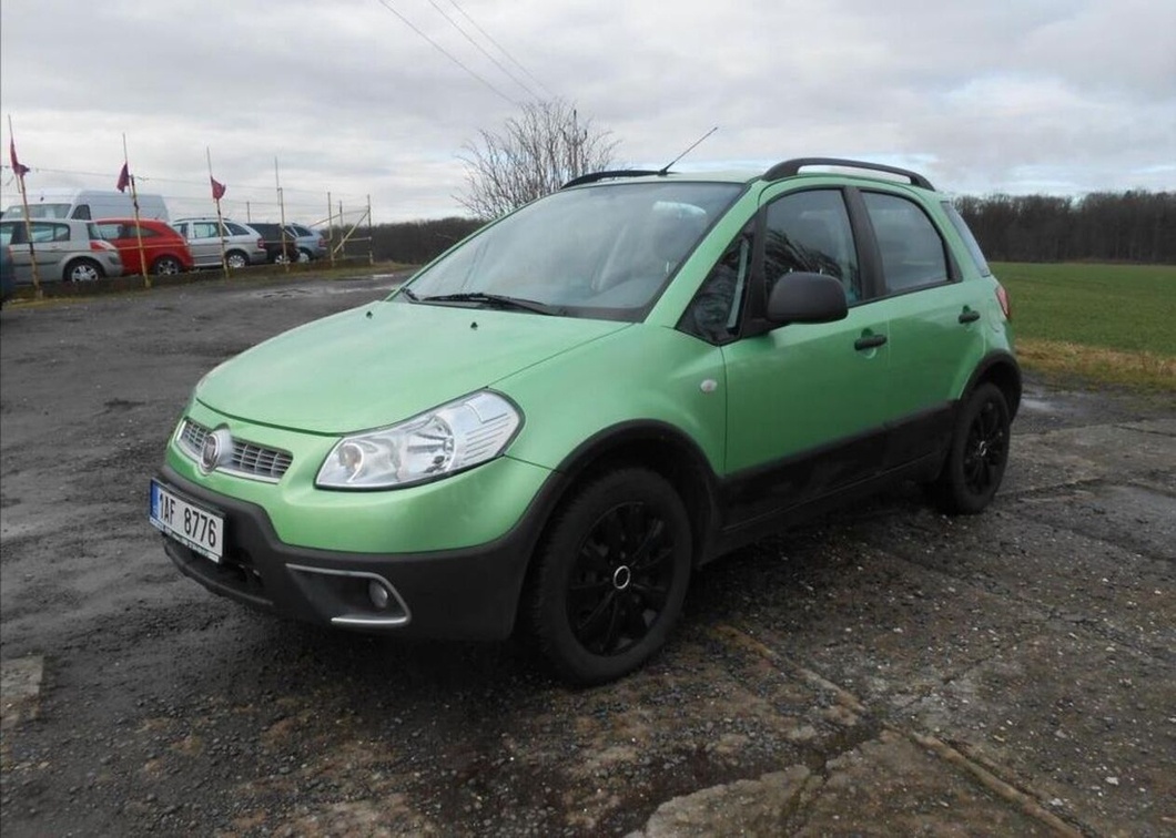 Fiat Sedici 1,6 88 kW 4x4 CZ Serviska benzín manuál