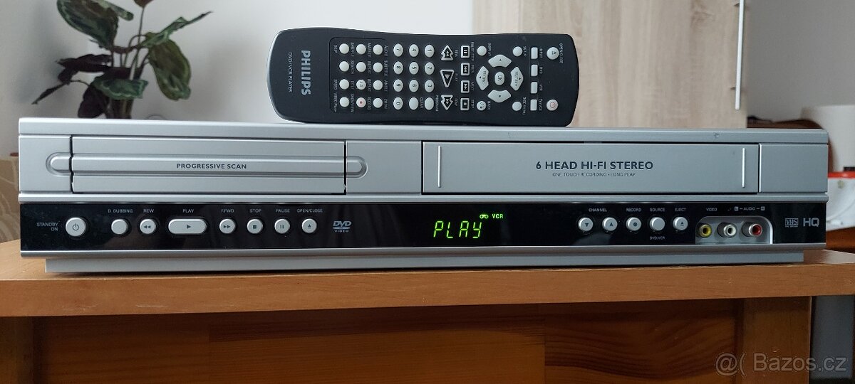 COMBO PHILIPS DVD/VHS DVP 3350/02