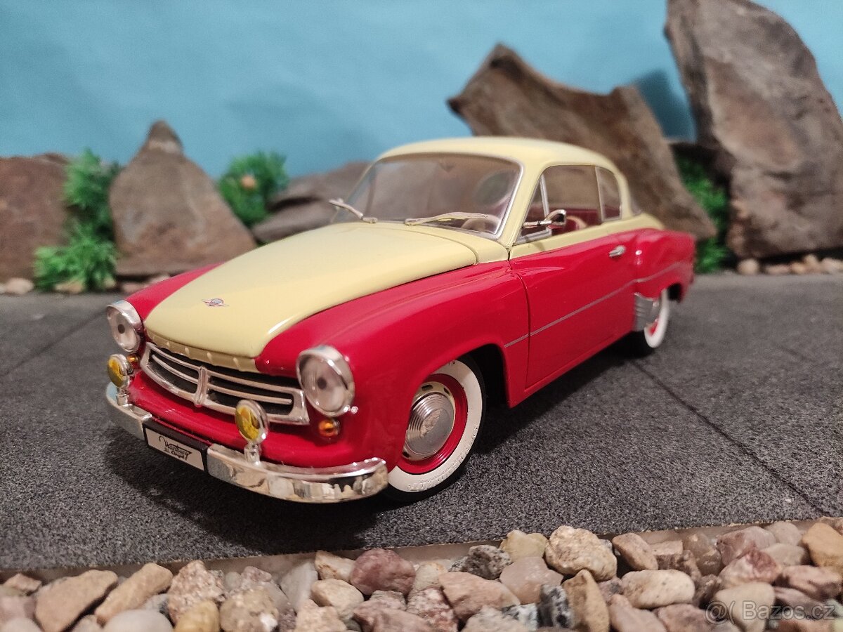 Prodám model 1:18 Wartburg 311 coupe