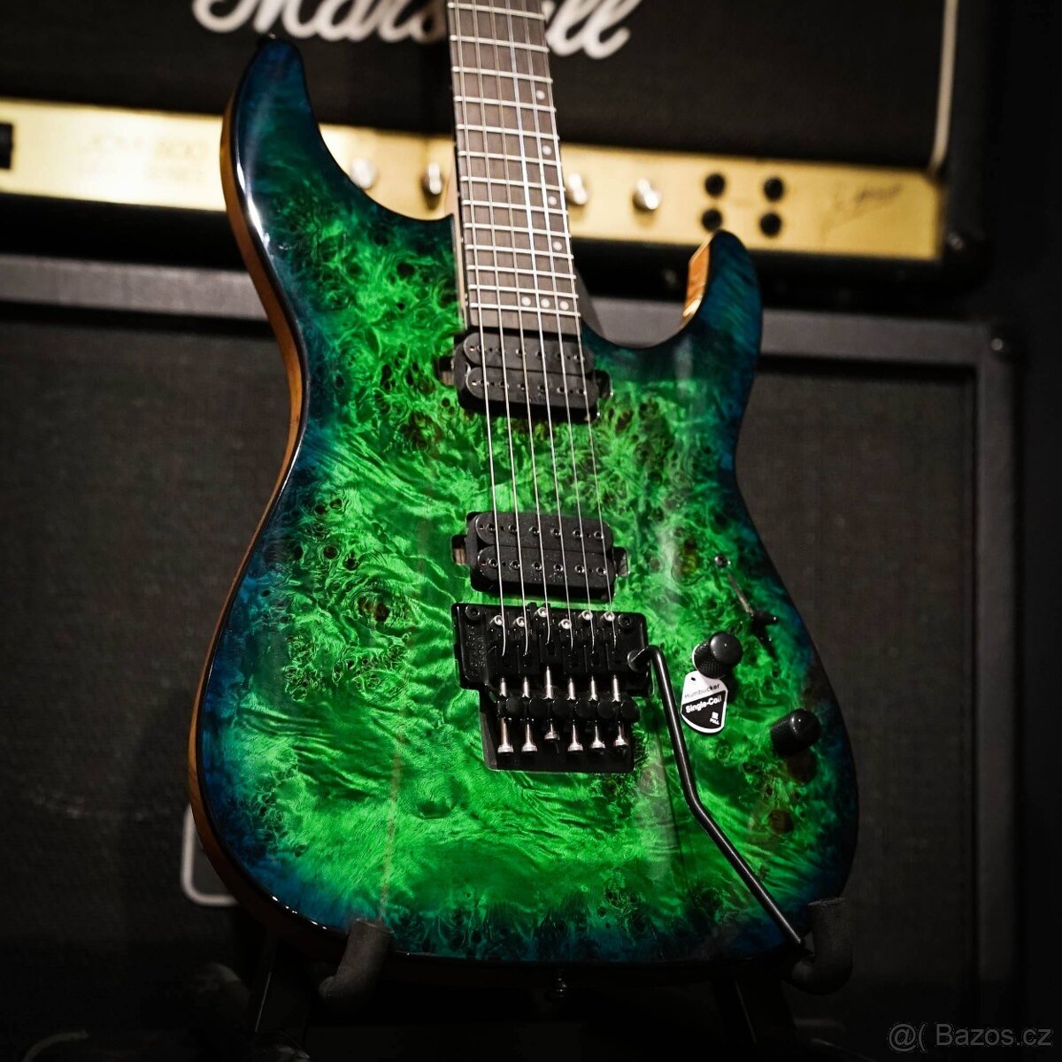 SCHECTER C-6 PRO FR Aqua Burst