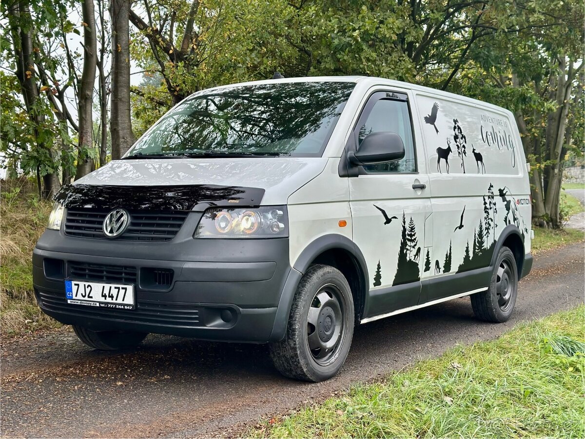 Volkswagen Transporter T5 2.5TDI 4x4 (4motion) obytný/camper