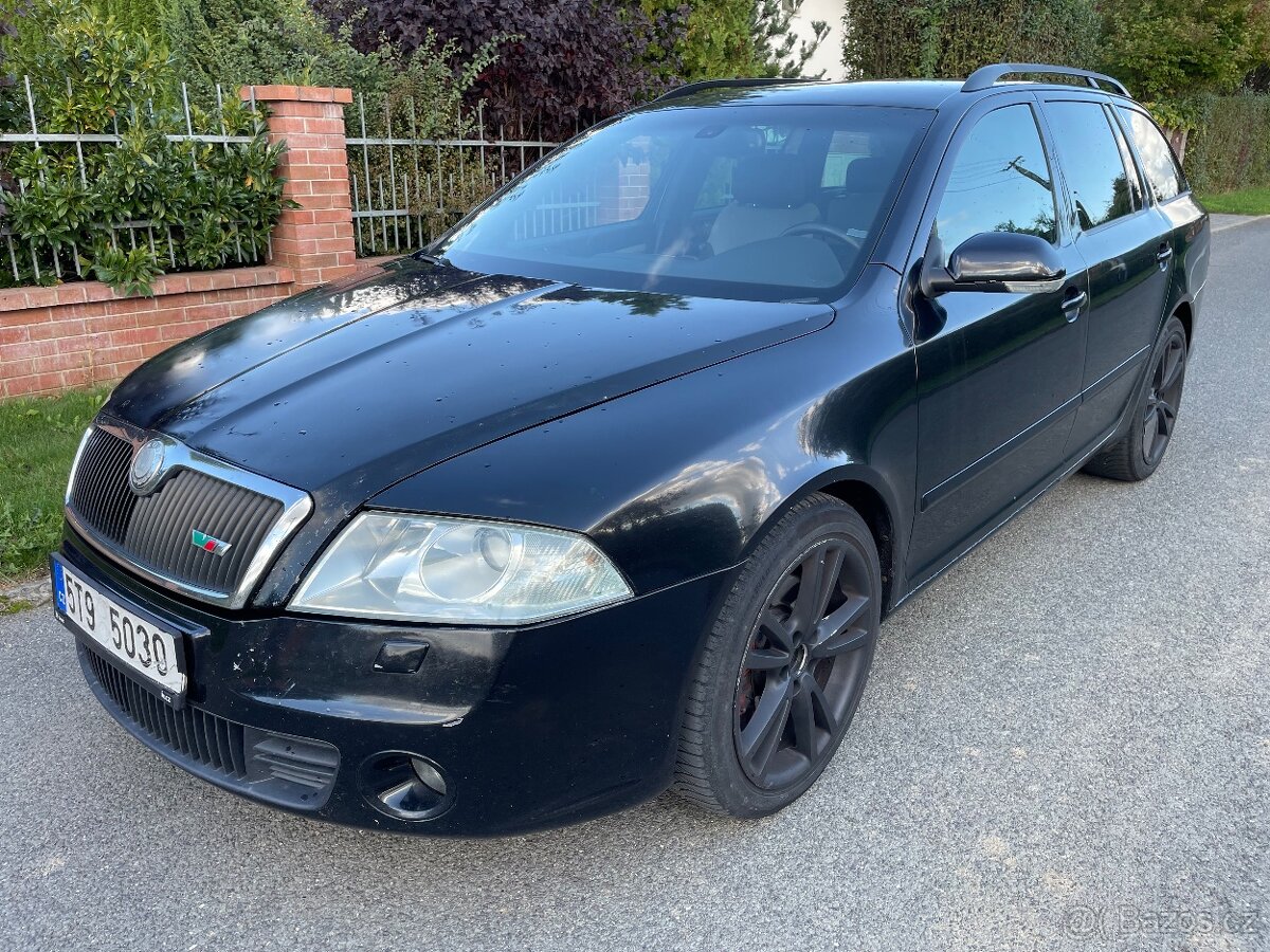 Škoda Octavia II Combi RS 2.0 TDi 125 kW, 2007, Alu 18”