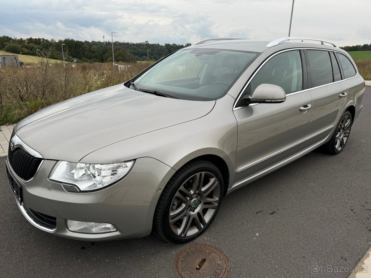 Škoda Superb II 2.0 TDI, 125kW, kůže, DSG, Combi