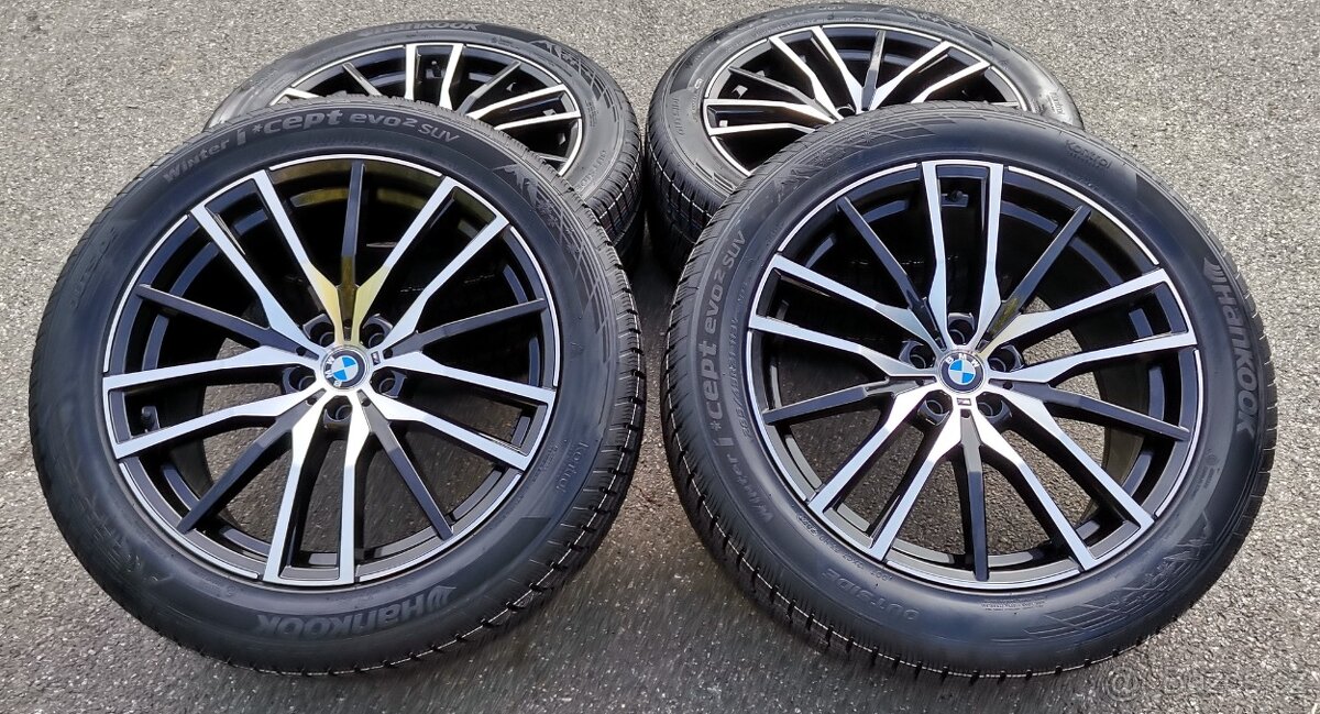 Nová sada 21“alu design BMW X7+zimní pneu Hankook 285/45R21