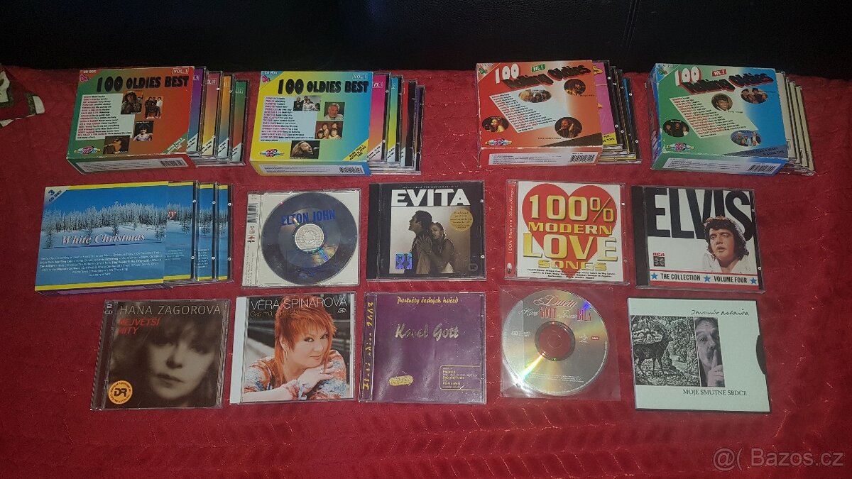 CD Gott Zagorová Špinarová Nohavica Elvis A Teens Madonna...