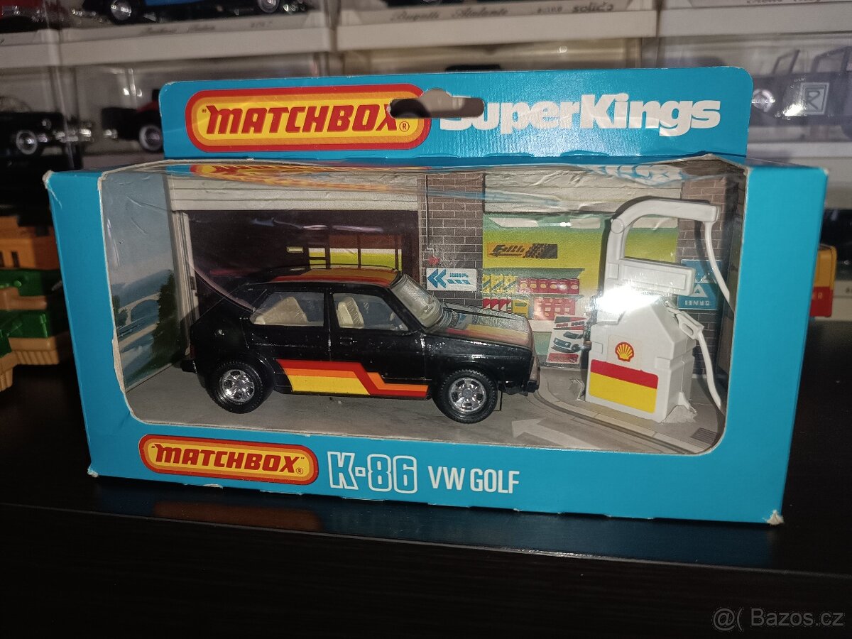 Matchbox Super Kings VW Golf K86/2 England TOP