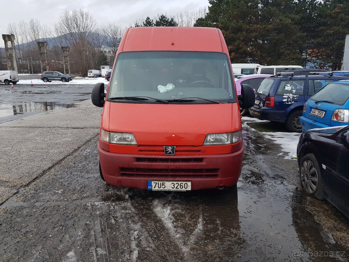 PEUGEOT BOXER 2.8 HDI 94 KW ROK 2002