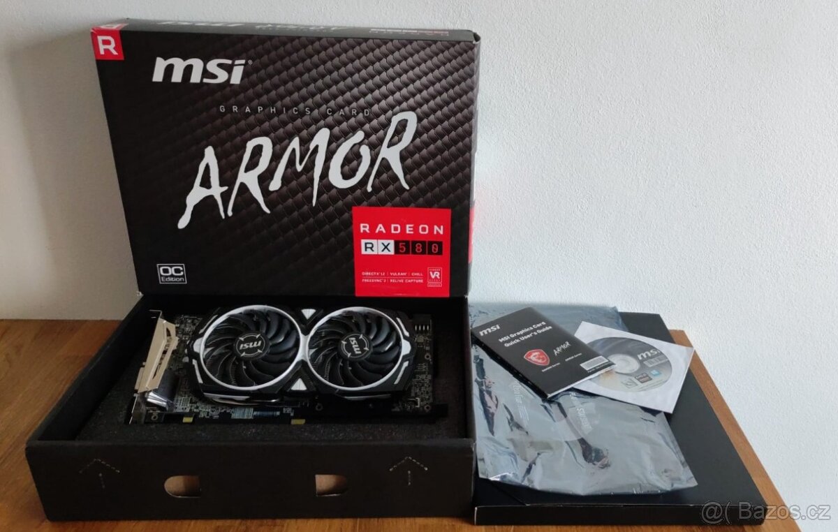 MSI RADEON RX 580 ARMOR 8GB Gaming 256-bit