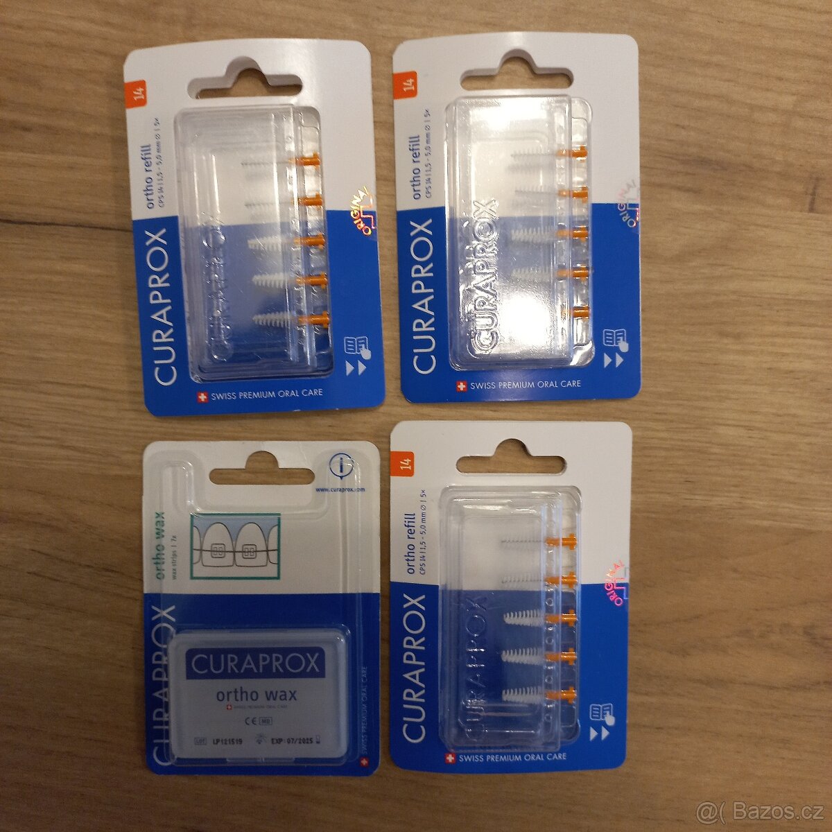 Curaprox 1x ortho wax + 3x ortho refill