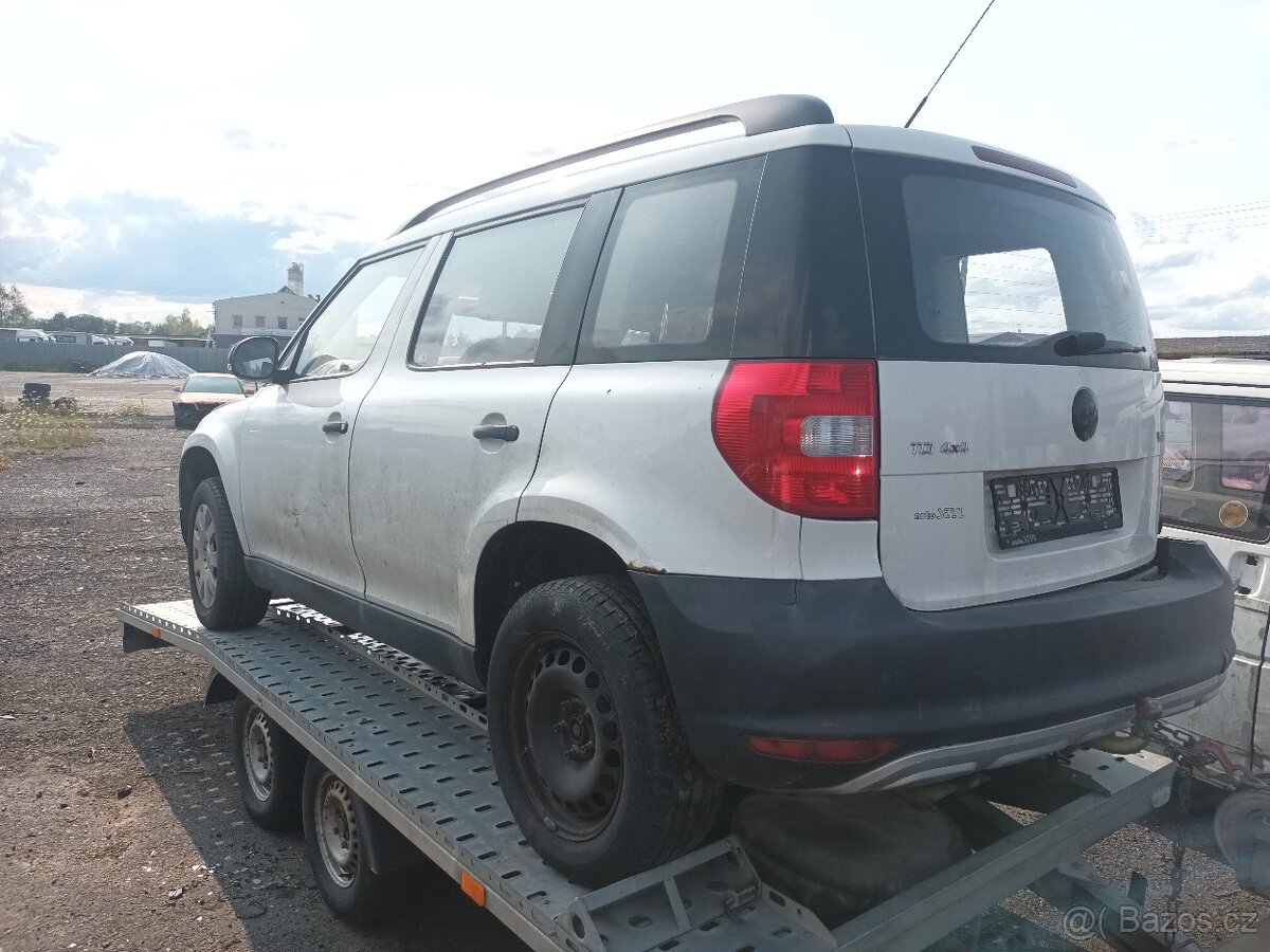 Škoda Yeti 2.0 TDI 4x4 díly