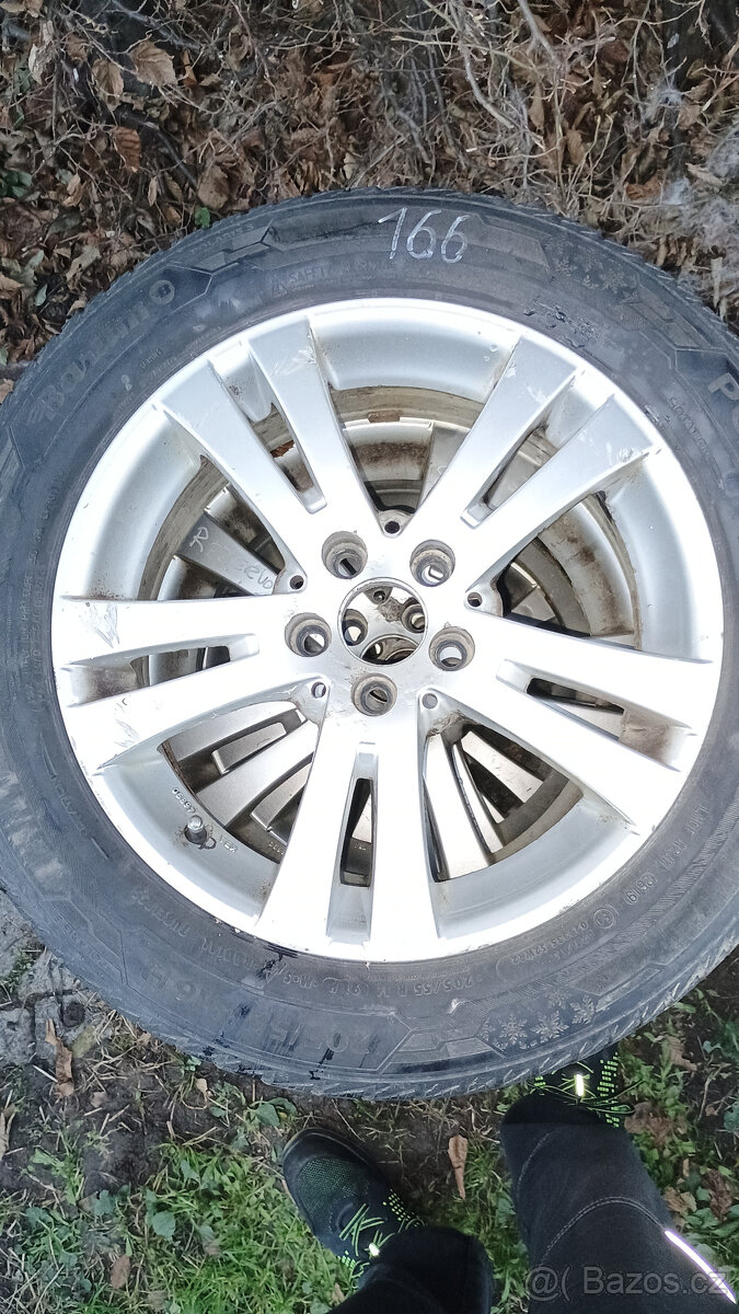 Alu disky Škoda 5x100 včetně pneu 205/60 R16 (#166)