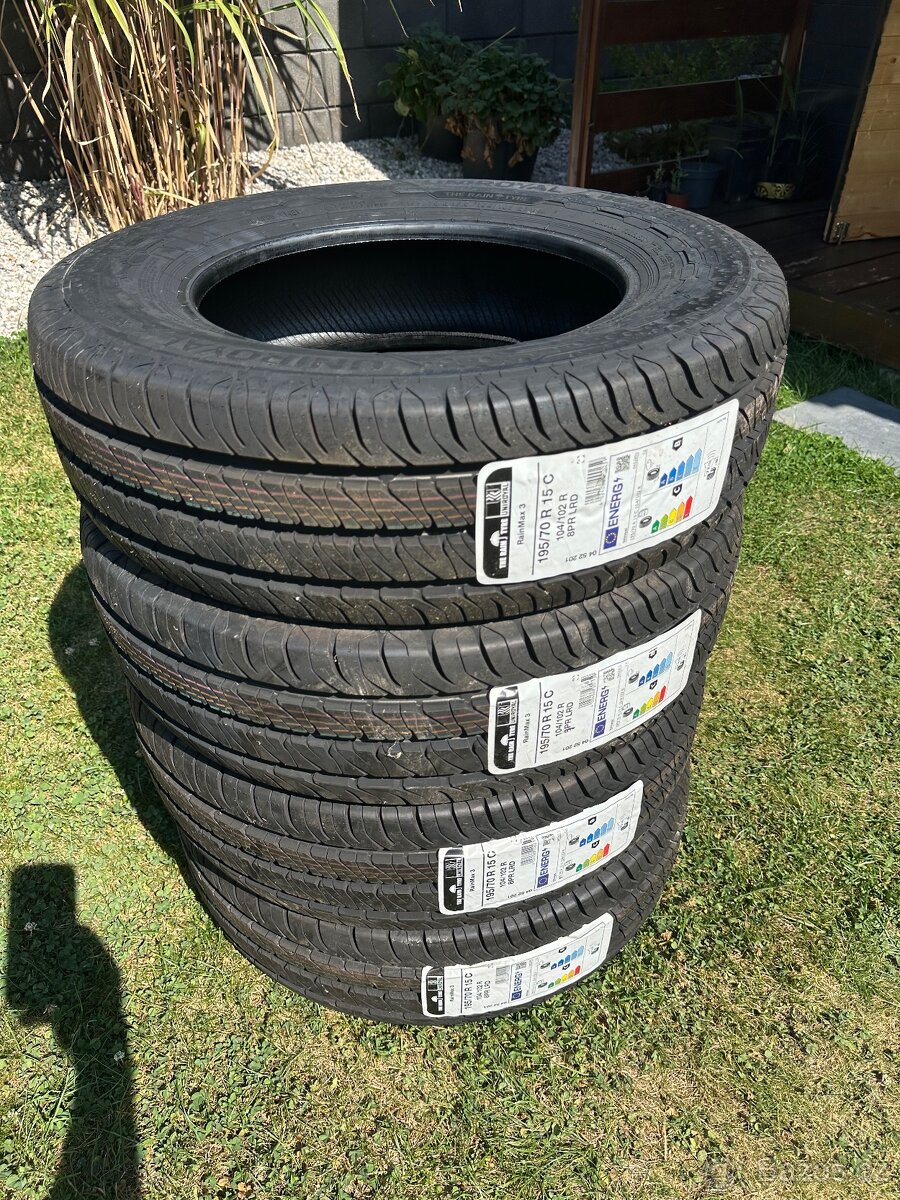 Letní pneumatiky Uniroyal 195/70 R15