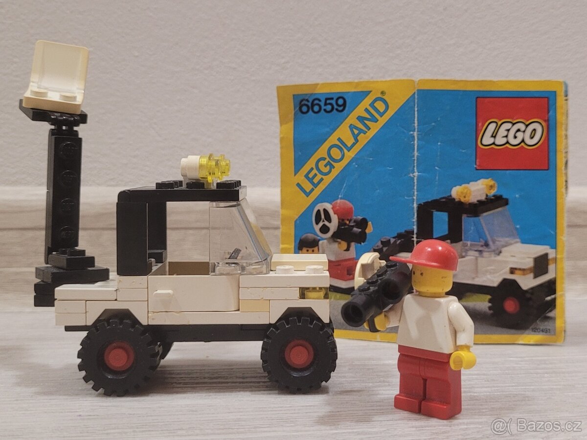 Lego 6659 - kameraman (TV camera crew)