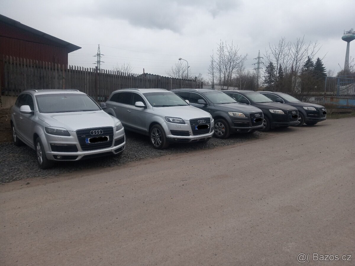 Audi Q7- 4L, 3,0TDI, 4,2TDI a 4,2FSi