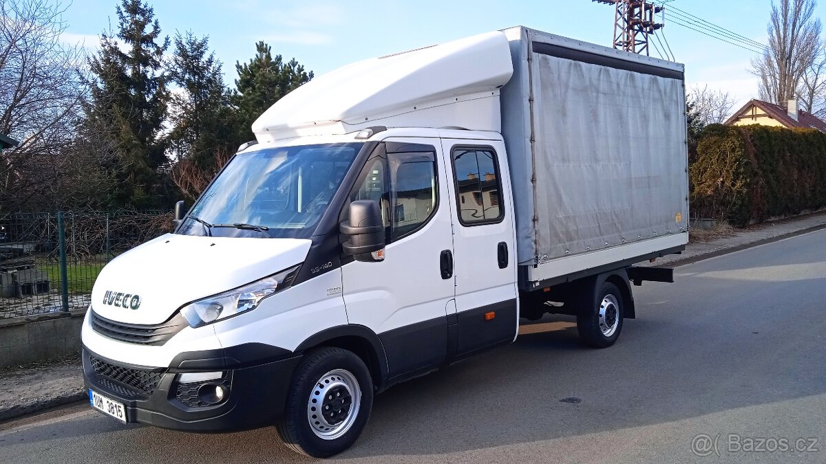 IVECO DAILY 35S14 2,3HPi100kw,rv2019,DOUBLE CAB/SHRNOVAČKA