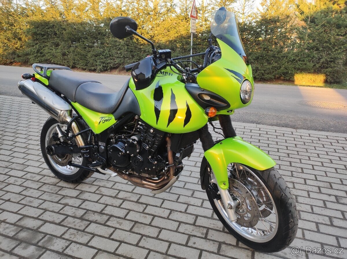 Triumph Tiger 955i super stav nutno vidět,Video,mohu dovézt