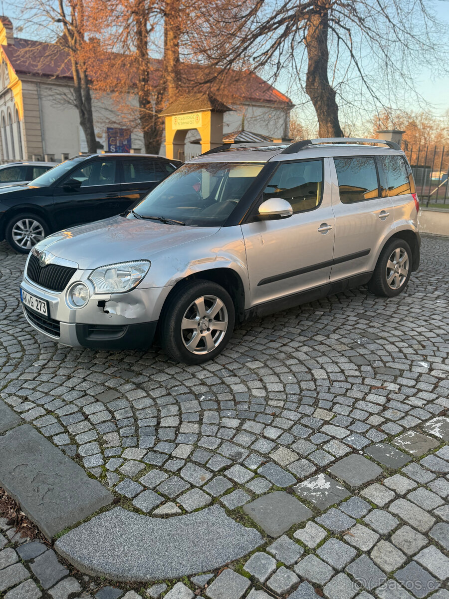 Škoda Yeti 4x4 2.0TDI 81KW serviska 1 majitel