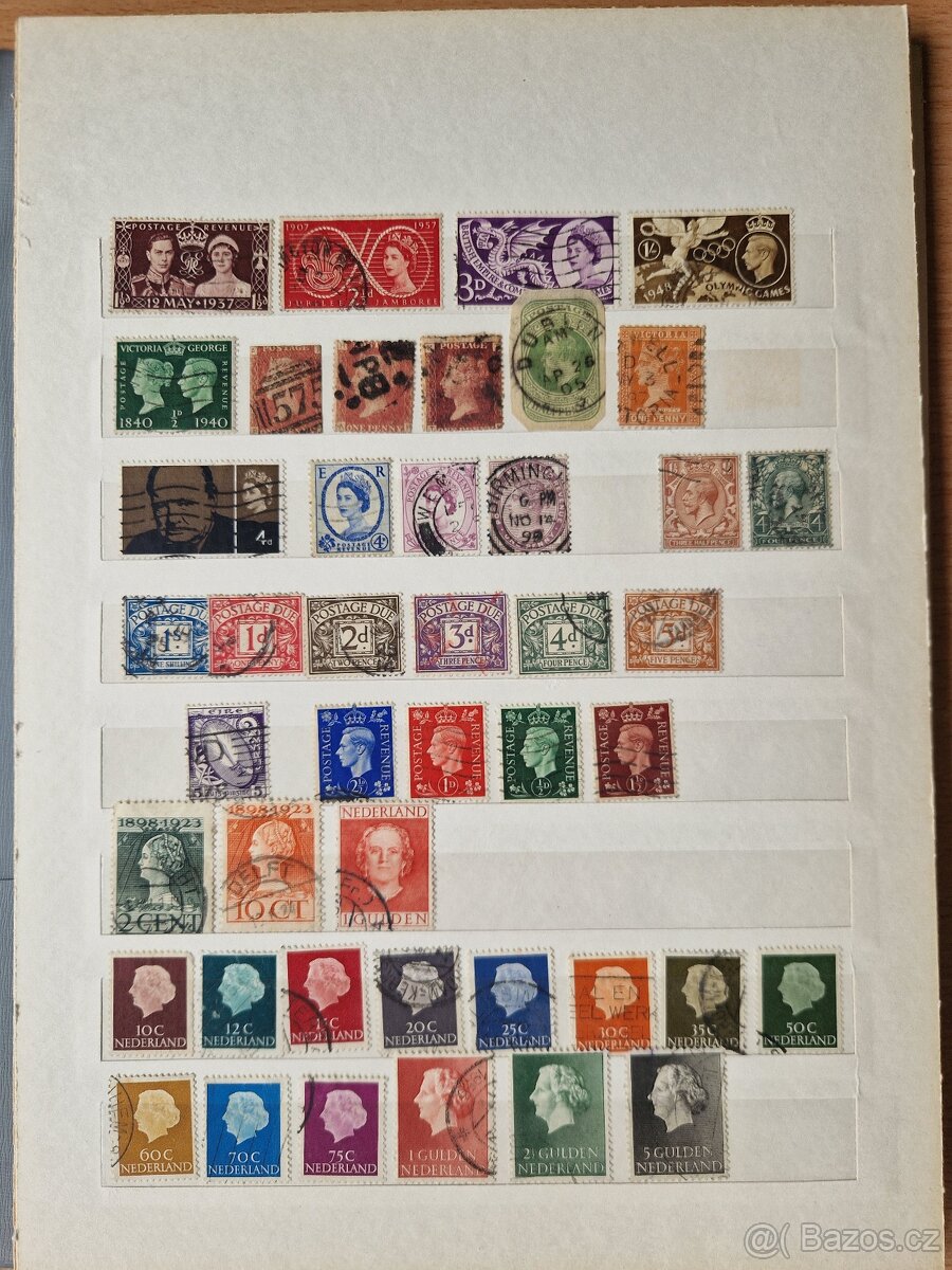 Poštovní známky - Svět.