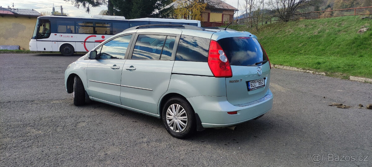 Mazda 5, 1.8i, 81kw, 7 x mist, 145000km