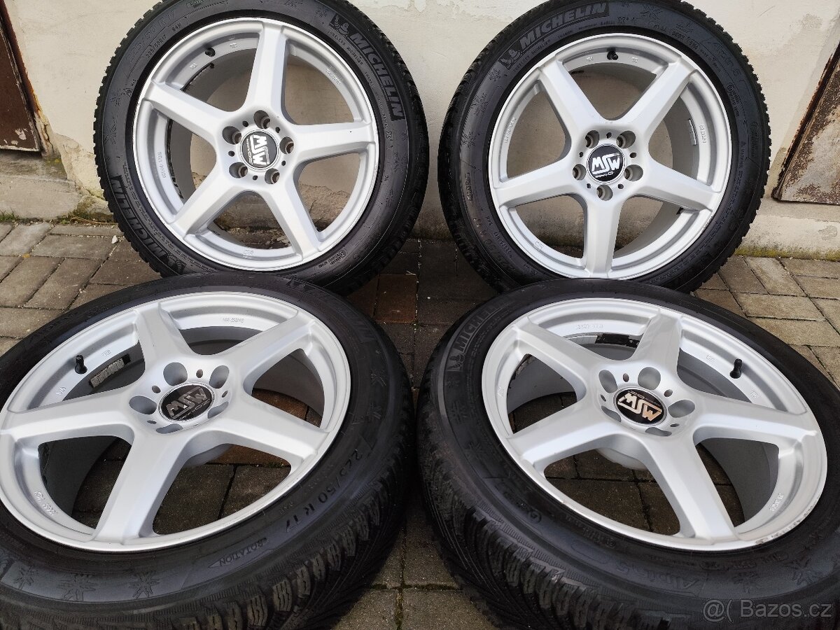 ALU 5x112 r17 MSW by OZ + ZIMNÍ PNEU