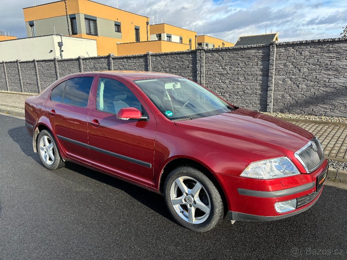 ŠKODA OCTAVIA II 1.6MPi 75kW/10/2006/DIGIKLIMA/TAŽNÉ/10x BAG