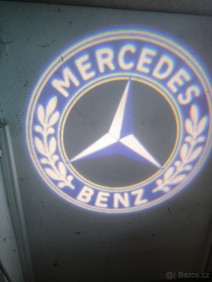 Led logo Mercedes