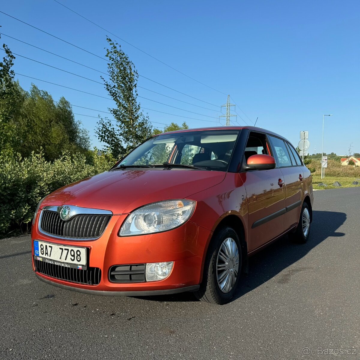 ŠKODA FABIA II COMBI 1.4i 16V 63kw KLIMA, TEMPOMAT, SENZORY