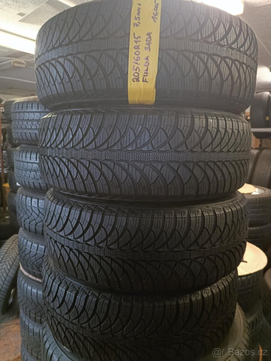 205/60r15 zimní sada Fulda