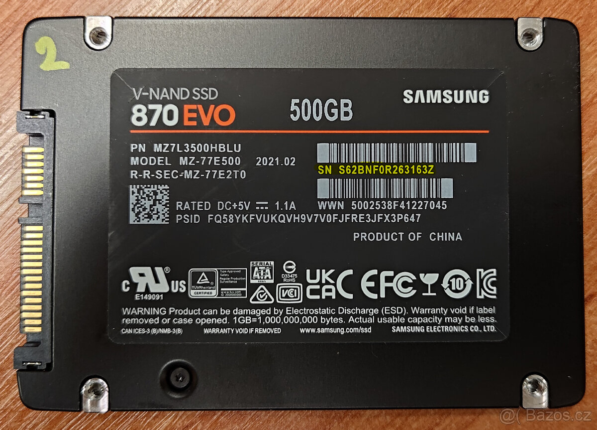 Samsung 870 EVO - 2,5" - SATA - 500GB #2