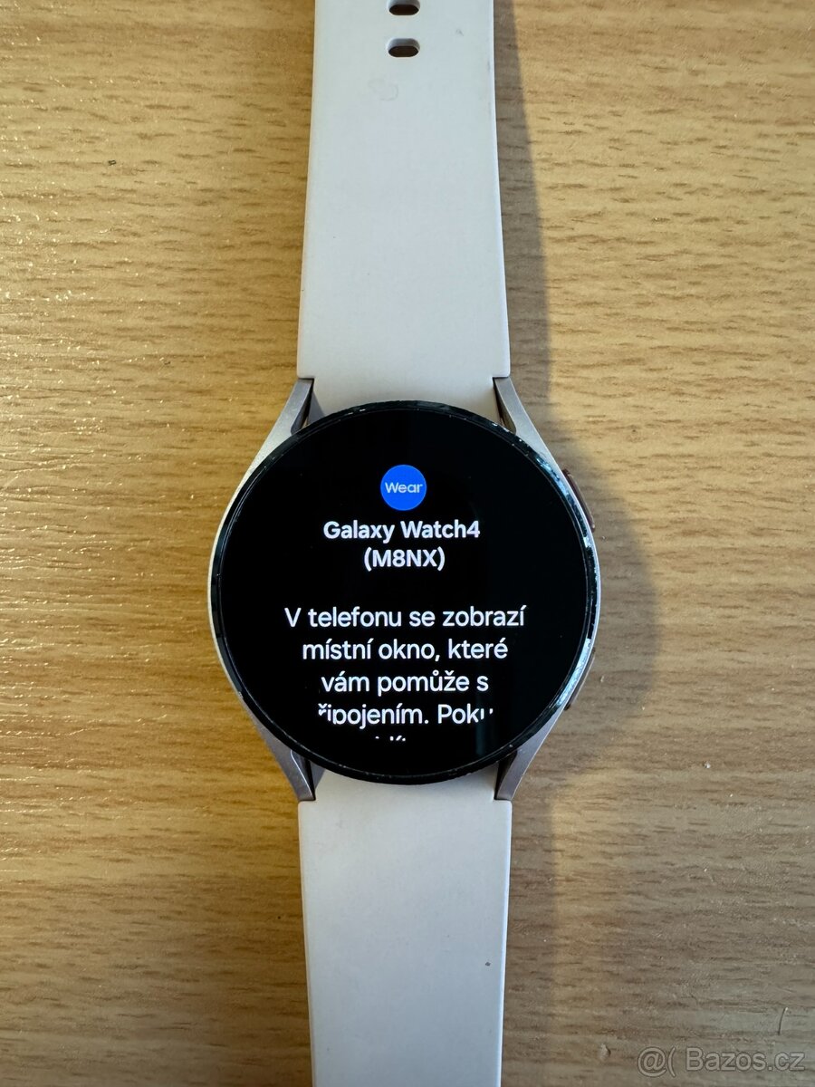 Chytré hodinky Samsung Galaxy Watch 4 40mm růžovo-zlaté